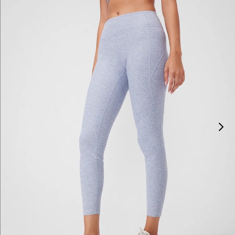 Outdoor voices warm-up legging in periwinkle